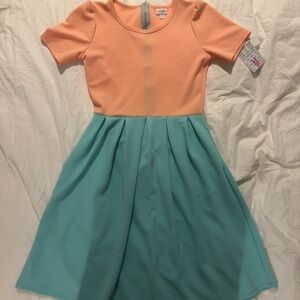 Lula Roe , brand new, size M ,, beautiful spring/ festiv dress ..